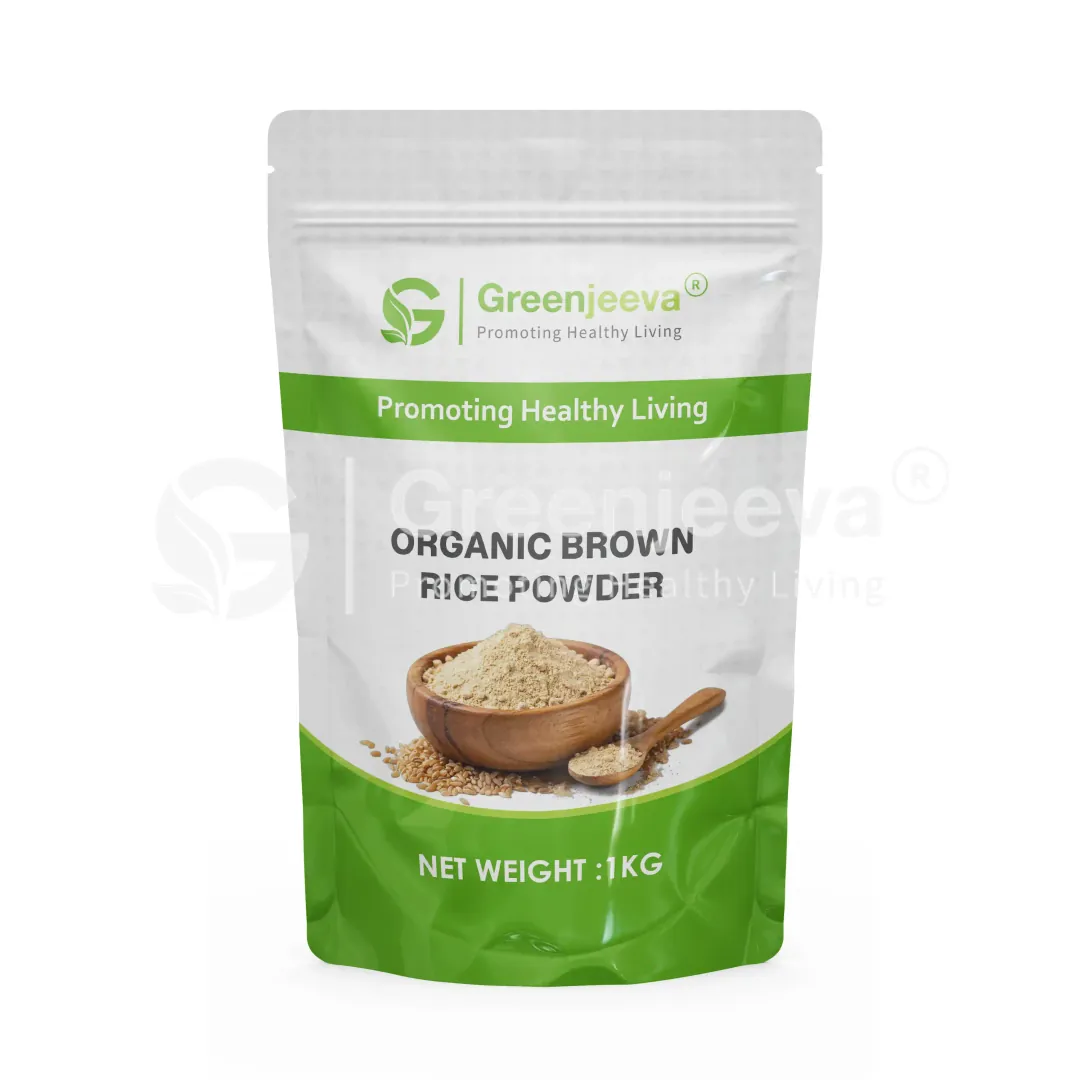 Organic Brown rice powder Pouch Organic Brown rice powder Pouch